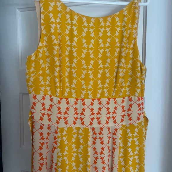 Charlotte by Charlotte Taylor Silk Maxi Hummingbird Dress, Anthropologie, Size 6 - Picture 7 of 7